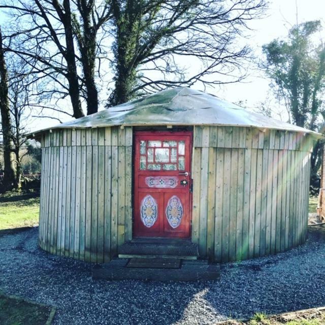Mcclure Yurt At Carrigeen Glamping Kilkenny Eksteriør billede